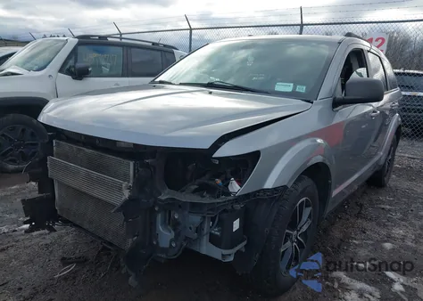 2018 Dodge Journey Se z USA, uszkodzony, nr VIN 3C4PDCAB0JT381986